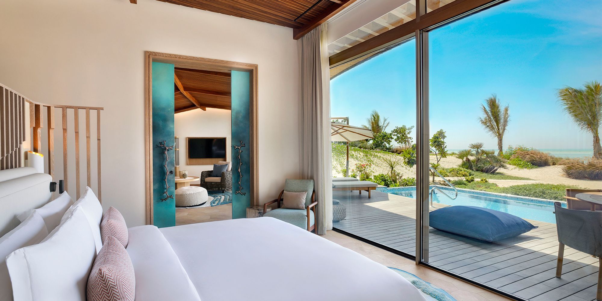 St Regis Red Sea - barefoot luxury interiors